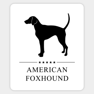 American Foxhound Black Silhouette Sticker